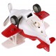 Літак металевий інерційний Same Toy, Aircraft, червоний, зі світлом і музикою  (SY8012Ut-3)