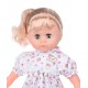Лялька Same Toy, біле плаття в рожеву квіточку, 45 см (8010BUt-1)