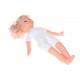 Кукла Same Toy, белое платье в розовый цветочек, 45 см (8010BUt-1)