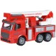 Машинка инерционная Same Toy, Truck, пожарная машина с подъемным краном (98-617Ut)