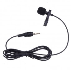 Мікрофон Extradigital FLM1910, Black, 3.5 мм, 30 dB, 1.5 м, на кліпсі
