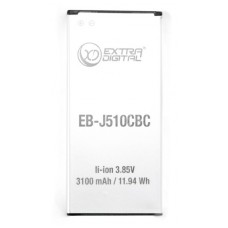 Аккумулятор Samsung EB-J510CBC, Extradigital, 3100 mAh (BMR6483)