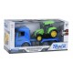 Машинка инерционная Same Toy, Truck, тягач, синий с трактором (98-613Ut-2)