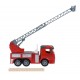 Машинка інерційна Same Toy, Truck, пожежна машина, з висувною драбиною (98-616Ut)