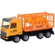 Машинка інерційна Same Toy, Super Combination, вантажівка, жовта, для перевезення тварин (98-83Ut)