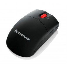 Мышь беспроводная Lenovo Laser, Black, USB, лазерная, 1600 dpi, 3 кнопки, 2xAA (0A36188)