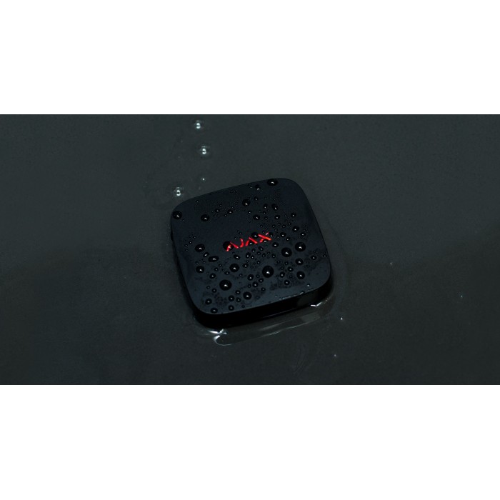 Бездротовий датчик протікання/затоплення Ajax LeaksProtect, Black