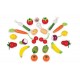 Ігровий набір Janod, кошик з овочами і фруктами, 24 ел. (J05620)