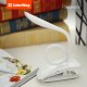 Лампа настільна ColorWay Flexible & Clip, White, із вбудованим акумулятором (CW-DL04FCB-W)