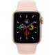 Apple Watch Series 5 GPS 40mm Gold Aluminum Case With Pink Sand Sport Band (MWV72)