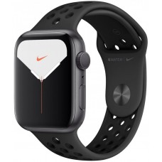 Apple Watch Series 5 Nike GPS 44mm Space Gray Aluminum Case Anthracite/Black Nike Sport Band (MX3W2)