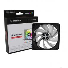 Вентилятор 120 мм, Xilence XF061, Black/Clear, RGB, PWM