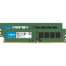 Память 4Gb x 2 (8Gb Kit) DDR4, 2400 MHz, Crucial, CL17, 1.2V (CT2K4G4DFS824A)
