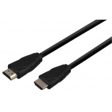 Кабель HDMI - HDMI, 5 м, Black, V2.0, 2E, позолочені конектори (2EW-1002-5M)