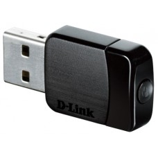Сетевой адаптер USB D-LINK DWA-171, Black