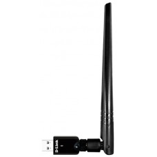 Сетевой адаптер USB D-LINK DWA-185, Black