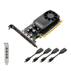 Видеокарта nVidia Quadro P620, PNY, 2Gb DDR5, 128-bit, 4 x miniDP (VCQP620V2-PB)