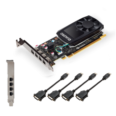 Видеокарта nVidia Quadro P620, PNY, 2Gb DDR5, 128-bit, 4 x miniDP (VCQP620DVIV2-PB)