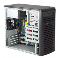 Корпус для сервера SuperMicro SuperChassis 731i-300B, Black, 300W, Mini-Tower (CSE-731i-300B)