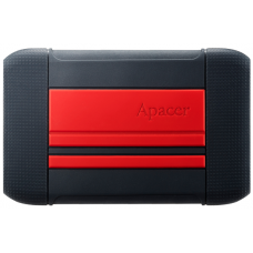 Зовнішній жорсткий диск 2Tb Apacer AC633, Black/Red (AP2TBAC633R-1)