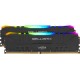 Пам'ять 16Gb x 2 (32Gb Kit) DDR4, 3000 MHz, Crucial Ballistix RGB, Black (BL2K16G30C15U4BL)
