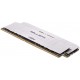 Память 8Gb x 2 (16Gb Kit) DDR4, 3200 MHz, Crucial Ballistix, White (BL2K8G32C16U4W)