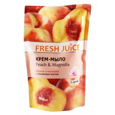 Жидкое мыло Fresh Juice, Peach (персик), Запасной блок, 460 мл