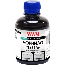 Чернила WWM Epson WF-M5690/M5190, Black, 200 мл, пигментные (T8651/BP)