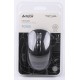 Мышь A4Tech Fstyler FG10S 2000dpi Black+Grey, USB, Wireless, бесшумная