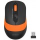 Мышь A4Tech Fstyler FG10S 2000dpi Black+Orange, USB, Wireless, бесшумная