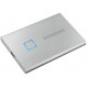 Зовнішній накопичувач SSD, 500Gb, Samsung Portable SSD T7 Touch, Silver (MU-PC500S/WW)