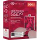Зовнішній накопичувач SSD, 500Gb, Seagate One Touch, Camo Red, USB 3.0 (STJE500405)