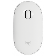 Мышь беспроводная Logitech Pebble M350, Off-white (910-005716)