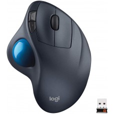 Трекбол Logitech M570, Gray, USB, бездротовий, лазерний, 540 dpi, 5 кнопок, 1xAA (910-001882)