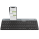 Клавіатура Logitech K580 Slim Multi-Device, Graphite, Bluetooth (920-009275)