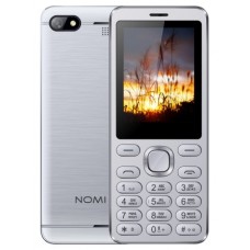 Мобильный телефон Nomi i2411 Silver, 2 Sim