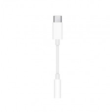Кабель USB Type-C - Mini jack 3.5 мм 0.2 м Apple White (MU7E2ZM/A)