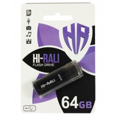 USB Flash Drive 64Gb Hi-Rali Stark series Black (HI-64GBSTBK)