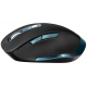 Миша бездротова Canyon CNS-CMSW14DG, Black/Blue, USB, оптична, 800 - 2400 dpi