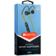 Навушники Canyon CNS-SBTHS1L, Black/Yellow, бездротові (Bluetooth), мікрофон