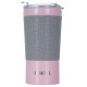 Термокухоль Ringel Soft, Pink-Grey, 380 мл, нержавіюча сталь (RG-6108-380/1)