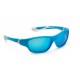 Детские солнцезащитные очки Koolsun, бирюзово-белые, серии Sport, размер: 3+ (KS-SPBLSH003)