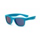 Детские солнцезащитные очки Koolsun, неоново-голубые, серии Wave, размер: 1+ (KS-WANB001)