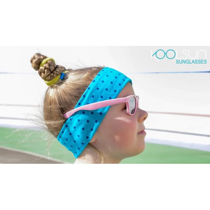 Дитячі сонцезахисні окуляри Koolsun, ніжно-рожеві, серії Wave, розмір: 1+ (KS-WAPS001)