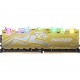 Пам'ять 8Gb DDR4, 3000 MHz, Apacer Panther Rage RGB, Gold/Silver (EK.08G2Z.GJM)