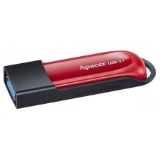 USB 3.1 Flash Drive 16Gb Apacer AH25A, Black/Red, пластиковый корпус (AP16GAH25AB-1)