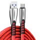 Кабель USB - USB Type-C 1 м ColorWay Red, 2.4A (CW-CBUC012-RD)