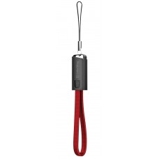 Кабель USB - USB Type-C 0.2 м ColorWay Red, 2.4A (CW-CBUC023-RD)