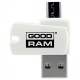 Картридер внешний Goodram AO20, White, USB 2.0 - microUSB OTG (AO20-MW01R11)