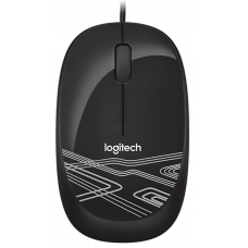 Мышь Logitech M105, Black, USB, оптическая, 1000 dpi, 3 кнопки (910-002943)